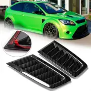 Universal Car Front Bonnet Hood Vent Louver Scoop Cover Air Flow Intake Panel