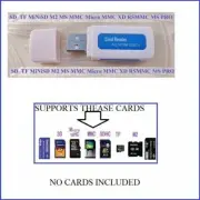 USB 2.0 All-in one card readeMicro sd,micro SDHC,T-Flash,MMC,,MS PRO duo m2