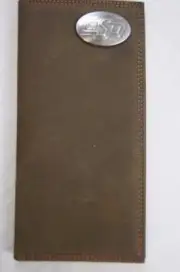 ZEP-PRO Oklahoma State Cowboys OSU Crazy Horse Leather Roper WALLET ONLY NO BOX