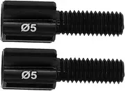 10PCS RC122 Brake Cable Screw, Road Bike Rear Derailleur Brake Cable Line Thumb Shifter Adjuster Screw (M5)