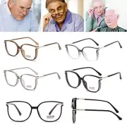 Women Men Farsightedness Anti Blue Light Blocking Large Frame Reading Glasses