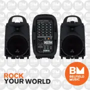 Behringer EUROPORT PPA500BT Portable PA System 500-Watt 6-Channel w/ Bluetooth