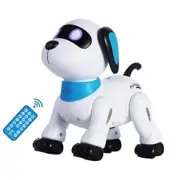 Remote Control Robot Dog Toy, Programmable Interactive & Smart Dancing Blue