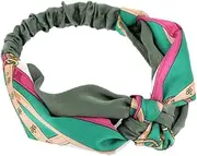 Women Lady Boho Bohemian Cross hair head headband band Scarf Wrap Bandana AU