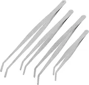 Gardening Tool Set 4pcs Stainless Steel Tweezers Multi-purpose for Bonsai Succulent and Craft