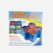 Ravensburger Puzzle Sort & Go! 6 Stackable Trays For Up To 1000 Pieces #17 930 5