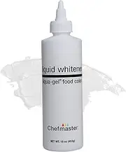 Chefmaster Liquid Whitener Food Color, 16-Ounce, White