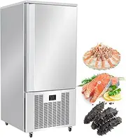 Kolice Commercial 15 Trays Blast Chiller & Freezer, Chest Freezer, Batch Freezer, Blast Freezer for Hotel Restaurant School Canteen