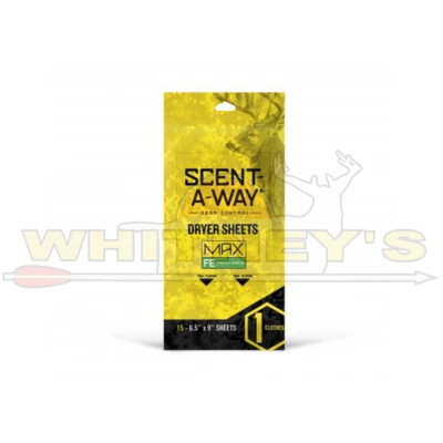 Hunter Specialties Scent-A-Way Dryer Sheets - Fresh Earth - 15pk - HS-SAW-07708