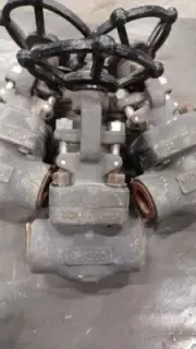 1" 1500lb Gate Valve, Socket weld, Walworth, ASTM A105N Carbon Steel Body