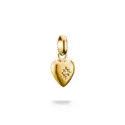 Buy Connect Charm gold heart with star by Thomas Sabo online - THOMAS SABO Australia