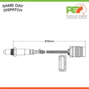 OEM Pre-Cat Oxygen Sensor For Mini F57 2 door convertible Cooper / Cabrio 1.5L