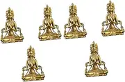 [Operitacx] Bodhisattva Decorative Pendant Vintage Decor Buddhist Supplies Home Decoration Home Hanging Decor Chic Home Hanging Pendant Collection Pendant Decor Novel Wall Pendant