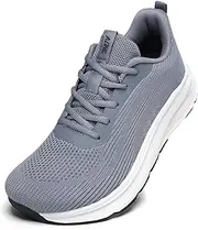 KDN Wide Toe Box Shoes for Men Cushioned Road Running Shoes Non Slip Men's Walking Sneakers for Wide Feet Comfortable Athletic Gym Workout Shoes Wide Width