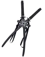Double Ninja Costume Sword