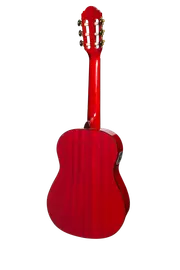 Martinez G-Series 1/2 Size Student Classical Guitar Pack with Built In Tuner (Redburst-Gloss)