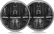 7 inch LED Headlights for Harley Davidson Motorcycle Tour FLD Softail Heritage Street Glide Road King Electra Glide V-Star Road Star Wrangler 6000K Xenon White