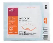 Smith & Nephew Melolin Absorbent Dressing 5cm x 5cm 1 Pack