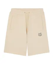 Maison Kitsuné Bold Fox Head Patch Oversize Jog Shorts S,XL,XS,L,M Nude