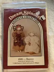 Dream Spinner Snipets Collection #505 REJOICE Pattern for 27" DOLL & CLOTHES