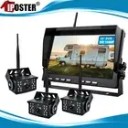 Digital Wireless 10.1" Monitor DVR 1080P Backup Camera Truck Reverse Rear View