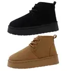 Women Winter Snow Boots Thermal High-Top Booties Comfortable for Hiking Climbing