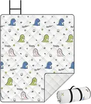 Picnic Blankets Waterproof,Picnic Mats Outdoor Waterproof Blankets - Indoor Group Activity Machine Washable Rug Lightweight Portable for Grass, Beach