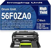 for Lexmark 56F0ZA0 Drum Unit High Yield Imaging Unit Compatible for Lexmark MS321 MS421 MS521 MS621 MS622 MX321 MX421 MX521 MX522 MX622 MB2328 MB2442 MB2546 MB2650,56F0ZA0 Black-1PC