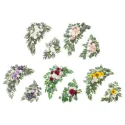 2x Wedding Arch Flowers Decorating Rustic Artificial Floral Swag for Backdrop