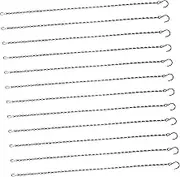 Sturdy Iron Hanging Chains for Flower Pot Bird Feeder Decor Replacement Chain Hangers