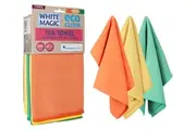 White Magic: Eco Cloth Tea Towel - Citrus (3 Pack)