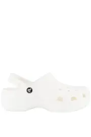 Crocs - Womens Classic Platform Clog (White)