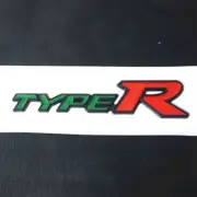 1x Matte Black Green Red TYPE-R Metal Emblem Decal Badge Sticker Racing Turbo GT (for: Audi)