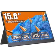 15.6" 1920x1080 Full HD IPS LCD Monitor Gaming Monitor Mini HDMI Type C FreeSync