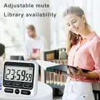 Timer Clock Digital Screen Precise Timing Square Cooking Count Up Countdown