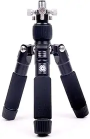 GRA-ULT01 MK3 Lightweight Portable Antenna Mast Mount Tripod Tower UHF SO239 + 3/8" - 24 + 1/4 Camera Connector for GRA-7350T CB HF Ham Radio Amateur Outdoor 3/8x24 | GABIL