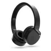 2PCS GS-H10 Wireless bluetooth 5.0 Headphone 3.5mm AUX-in TF Card Stereo Foldable Headset with Mic BLACK COLOR
