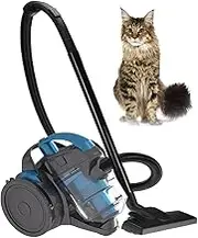 2000W Vacuum Cleaner Powerful Bagless Cylinder, Easy Empty Dust Container, Compact and Portable, Multi-Surface Cleaning, 1.5 Litre Capacity, Floor to Ceiling Cleaning