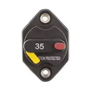 Jaylec 35A Type 3 Circuit Breaker Manual Reset Panel Mount - CB5535B