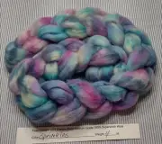 Superwash Wool Combed Top Roving Spinning Handpainted USA NWT Sprinkles