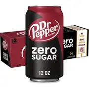 12 x Dr Pepper Zero Sugar - 355ml