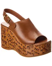 Chlo Maxime Leather Sandal