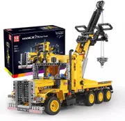 Mould King 17011 Heavy-Duty Tow Truck Technology MOC Road Trailers 1,250 Pieces