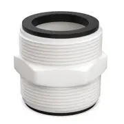 1 Pcs Pool Hose Connector Replacement for Intex and Coleman, 1.5 inch Above Ground Pool Split Hose Joint Connector, Fits Filter Pumps, Chlorine Generators