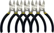 BOOSDEN 5" Diagonal Cutters,5 Pack Wire Cutters,DIY 5”-5 Pack,