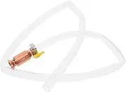 Alipis Transfer Hose with Fitting Manual Gas Hose for Water Extraction with Clamp Essential Tool for Vehicles