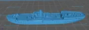 Vinh Long - French Navy - Pre Dreadnought Era - Wargaming - Axis and Allies - Na