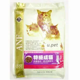 【優比寵物】ANF愛恩富( 6公斤 6kg )特級成貓/挑嘴貓飼料/貓飼糧/貓糧-優惠價-產地:美國-