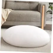 Round Floor Pillow Insert, Large Thick Meditation Cushion, 32 32" Inches 1