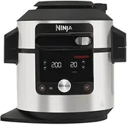 [NINJA] Foodi Max 14-in-1 Smartlid Multi-Cooker, 7.5 Litre Capacity, OL650, Black/Grey